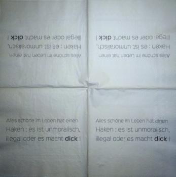 TX-706 Text - 3-lagig - Alles schöne im Leben...